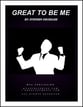 Great To Be Me Vocal Solo & Collections sheet music cover